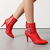 Inornever Women's Pointed Toe Stiletto Heel Ankle ... #1