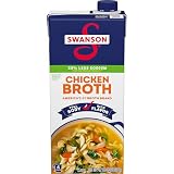 Swanson S Natural Goodness Lower Sodium Chicken Broth, 32 Oz Carton