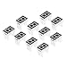 PATIKIL LED Display Digital Tube, 10 Pack 7 Segment 10 Pin 1 Bit Common Anode 3.3V 0.56
