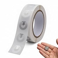 Ebksqs 70 Stück NFC Tag Sticker, NTAG215 NFC Chip Aufkleber 25mm – Programmierbar, Wiederbeschreibbar für iPhone, Android & Smart Home Gadgets