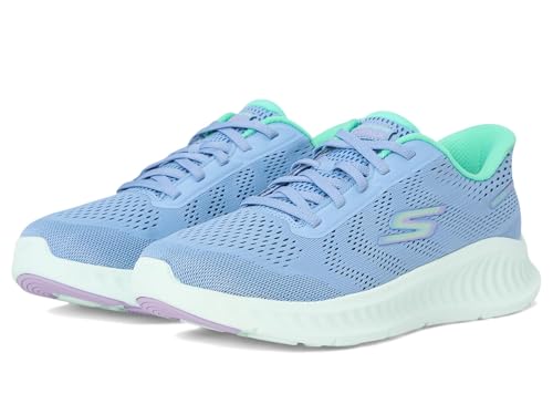 Skechers Go Walk Now, Zapatillas Mujer, Blue, 38 EU