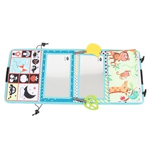 Masyrt Babyspiegel Spielzeug mit Knistertuchbuch