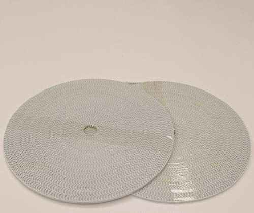 10meters T5 20MM PU Open Belt T5 Timing Belt Width 20mm Pitch 5mm White Polyurethane with Steel core