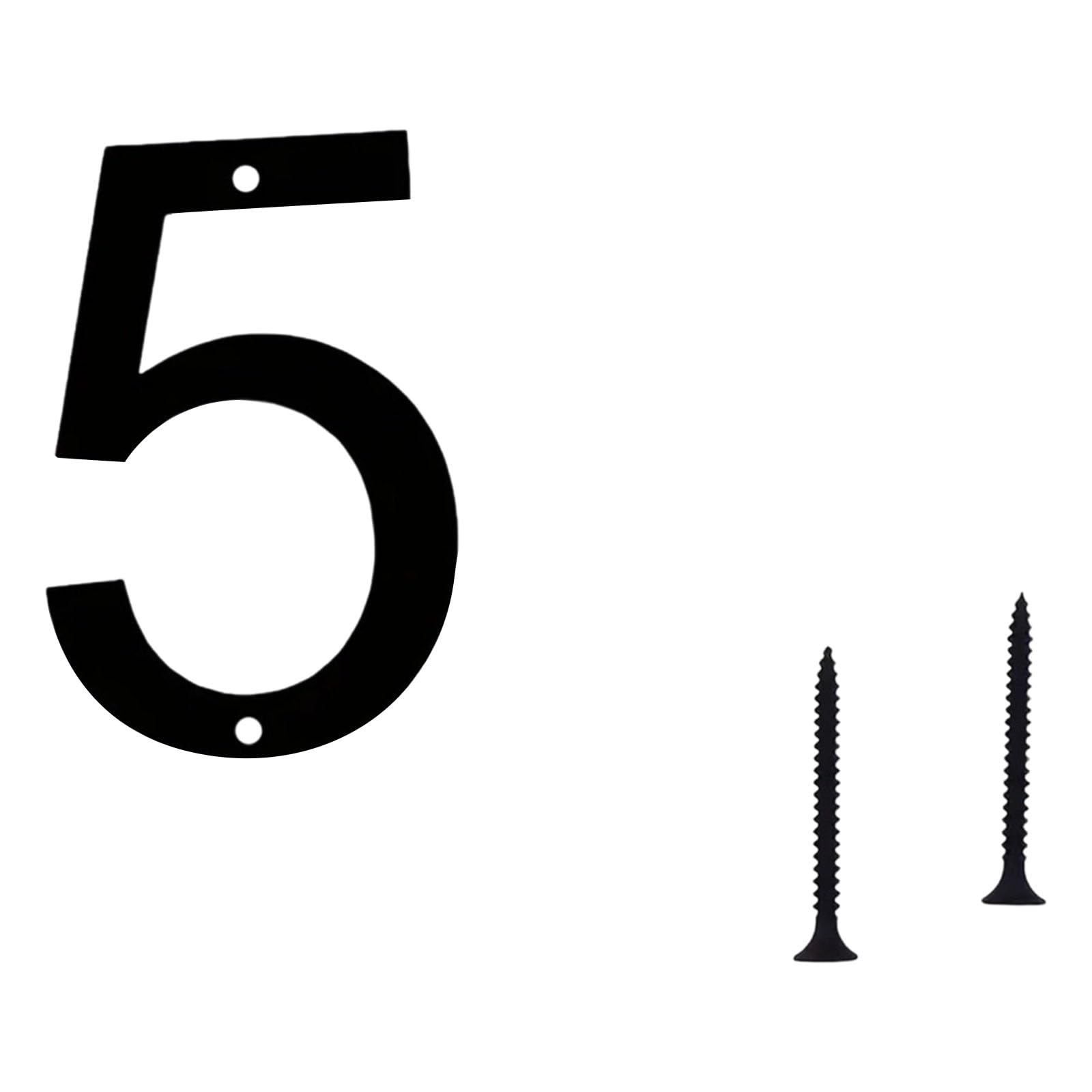Xinsheinelry Coated Floating Address Numbers, Metal Modern House Plaques for Garden Mailbox Door Decors & Visibility Signage Home Address Number/plaques