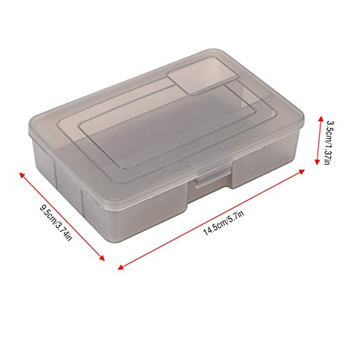 Lure Box, Fishing Tackle Storage Box, Plastic Lure Box 3 Grids Bait Tackle Case For Fishing #TOP2