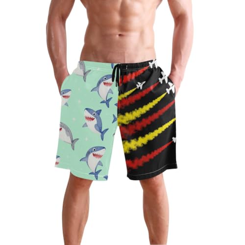 Short de plage long pour homme ideal pour le surf decontracte en ete coloris rouge