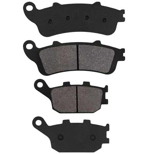 SOLLON Pastilhas de freio dianteiras e traseiras para Kawasaki EN650 EN 650 Vulcan S 2015 2016 2017