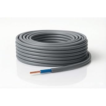 6181Y Single Core Cable 1.5mm Blue Neutral Wire 7 Metres