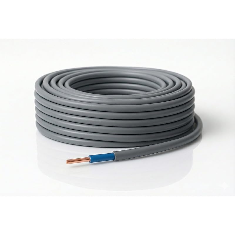 LampStation 6181Y Single Core Cable 1.5mm Blue Neutral Wire 4 Metres