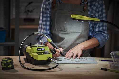 Mini outil multifonction RYOBI 18V 4 000 35 000 trmin Livré avec 35 accessoires - vue 4