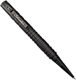 Schrade SCPEN4BK 5.9in Aluminum Refillable Screw-Off Tactical Pen for Outdoor Survival, Protection...