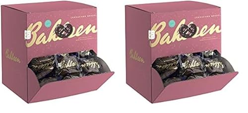 Bahlsen Lebkuchen-Brezel, 2er Pack Thekendispenser, Lebkuchen in Brezelform mit Schokolade, einzeln verpackt (1 x 1,3 kg)