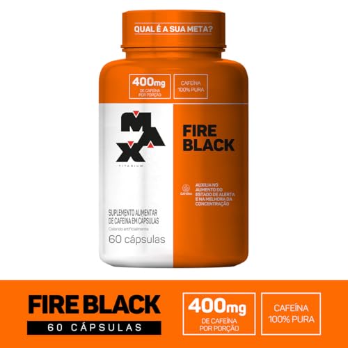 Max Titanium Fire Black (60 Caps)