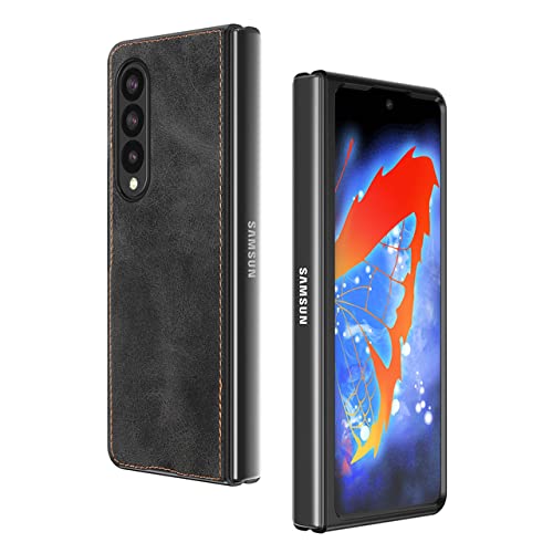 Coque Samsung Z Fold 4 antichoc avec dragonne intégrée noire