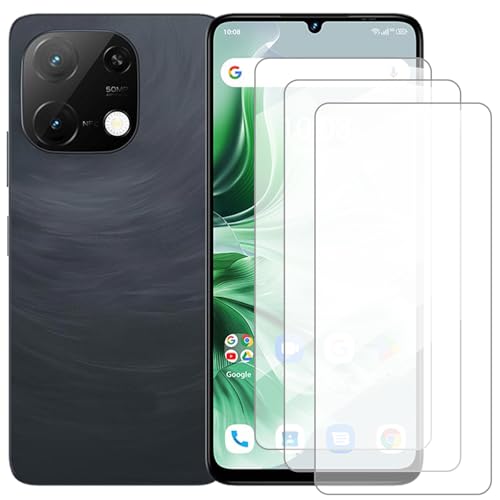 Damolong �X�N���[���v���e�N�^�[ Umidigi G9C (6.75�C���`) �Ή� [3���p�b�N] �K���X�X�N���[���v���e�N�^�[ Umidigi G9T�Ή� �����K���X�ی�t�B����