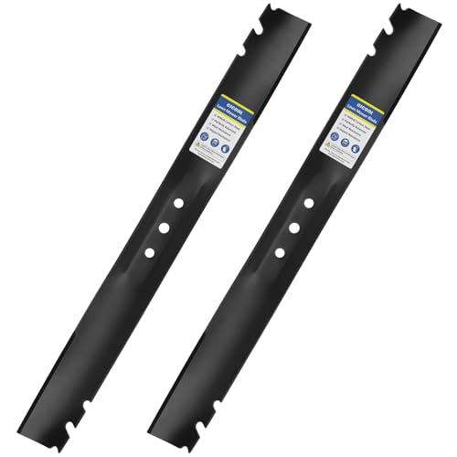 GICOOL 131-4547-03 Mulching Blades 22 Inch Deck Mower Blades for Toro Recycler Replaces OEM 108-9764-03 104-8697-03 Fits Toro 22 Deck Mowers 20016 20332 20071 20330C 20065 21465 and More 2 Pack