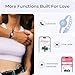 TOTWOO Long Distance Touch Bracelets, Light up & Vibration for Love - Pair of Bracelets Long Distance Relationship Gifts for Girlfriend, Mother-Daughter, Sisters Bluetooth APP Set Up Pairing Jewelry