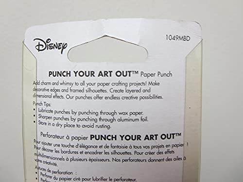 Red Paper Punch Of Mickey Mouse Walking #TOP5