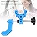 Alomejor Cycling Wheel Adjustment Tool, ABS Construction Cycling Rims Truing Stand for Cycling Rims Adjustment Tool (Blue)