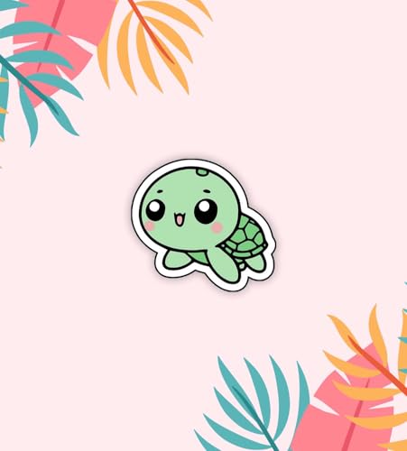 Image of Gift Me Bazar Cute Baby Animal Turtle Fridge Magnet for Decoration Magnets Stickers Refrigerator Stylish