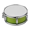Btuty 12 Inch Snare Drum Head with Drumsticks Shoulder Strap Drum Key for Student Band (Green) #2