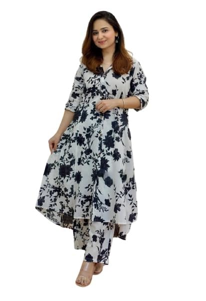 Image of Preeson Women's Viscose Rayon Ethnic Co Ord Set for Women Kurta Set for Women | 2 Piece Kurta Set