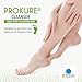 PROKURE Foot Cleanser Bar for Dry, Cracked Feet – Exfoliates & Softens Calluses with Tea Tree Oil, Urea, Aloe Vera & Camphor | Hydrating, Paraben-Free, Dermatologist-Tested | Made in USA | 3 oz
