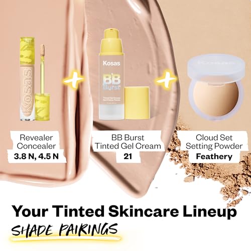 Image of Kosas BB Burst Hydrating Tinted Face Gel Cream with Buildable Coverage, 21