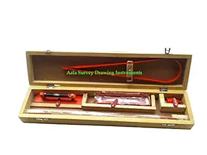 Aala Survey Drawing Instruments Plane Table Accessory with 5 Item