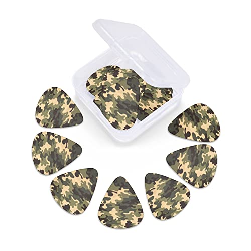 Médiators de guitare Pack de 12 médiators Camo pour guitare électrique Guitare acoustique Diverses guitares - Les Beatles, Paul McCartney, John Lennon, RIngo Starr, George Harrison Médiators de guitare Pack de 12 médiators Camo pour guitare électrique Guitare acoustique Diverses guitares – Image 6