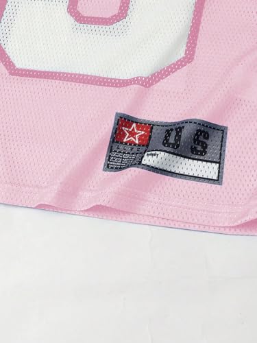 Men's Number Graphic Jersey Shirts Short Sleeve Striped Casual T Shirt Top Athletic Sports Jersey T Shirts Streetwear3