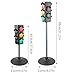 Educational Stoplight Lamp – Realistic Red Yellow Green Signal Toy, Audio Visual Road Training Tool, Sturdy Classroom Teaching Aid | Home Playroom Outdoor School Safety Practice for Kids Girls Boys
