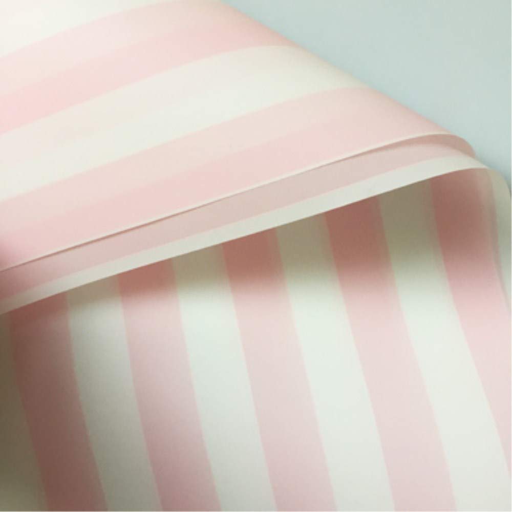 BBJ WRAPS Flower Wrapping Paper Floral Bouquet Wraps for Gift Packaging 20 Sheets 23.6x23.6 Inch (Pink)