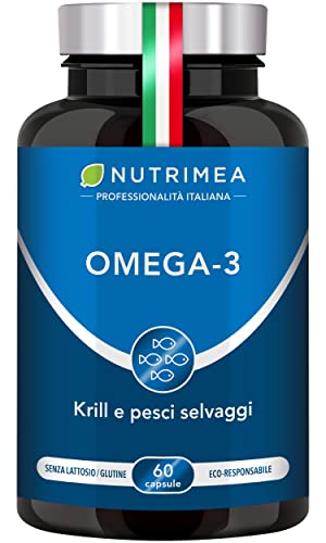 Plastimea Nutri+ Omega 3 + Krill 60 cpr