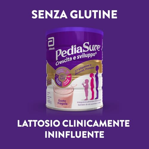 Pediasure Crescita&Sviluppo Rinforza Fragolo 850 G - 8