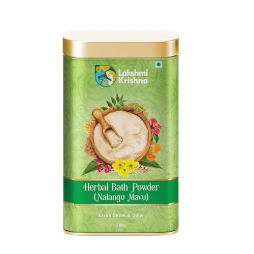 Image of Nalangu Maavu Herbal Bath Powder | Authentic Multi-Herb Skin Cleanse Blend | Gentle Body & Face Wash Alternative | Traditional Daily Care for Smooth & Fresh Skin