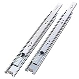 2 Pair of 16 Inch Full Extension Side Mount Ball Bearing Sliding Drawer Slides, Available in 10