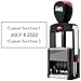 Date Stamp Self Inking Heavy Duty - ExcelMark (R100 Black Ink)