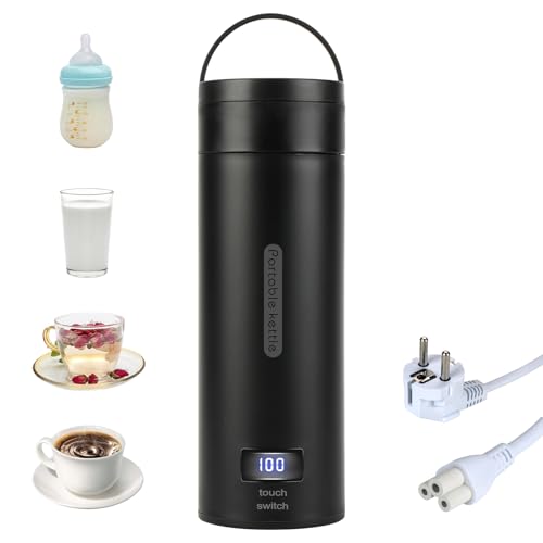 Reise Wasserkocher Klein, Elektrische Wassertasse,220V 300W...
