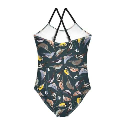 Image of Ollabaky Girls One Piece Swimsuit Bathing Suit Beachwear 3-10T