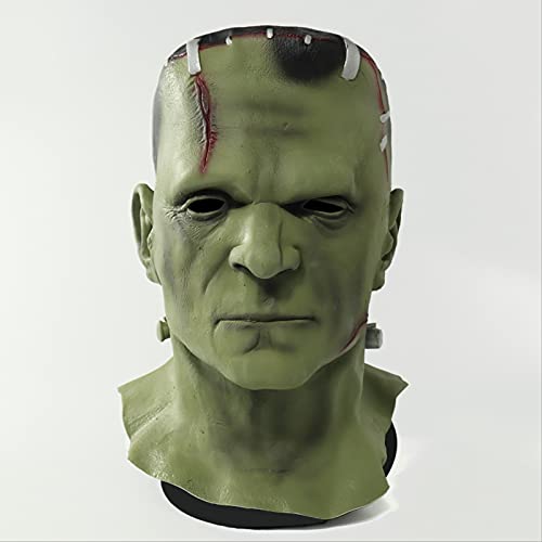 KiKiYe Frankenstein Masque de monstres du diable pour cosplay de zombie Mascarillas en latex pour déguisement d'Halloween