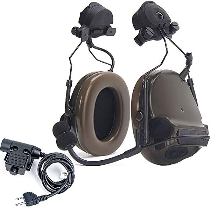 【Z-TAC Official Store】ZTactical zComta III TacticalHeadset(Z051-FG) + Rotatable Adapter for Wendy(Z149)+ U94 zPTT Kenwoo Push-To-Talk（Z113KEN）NoiseCanceling Sound Collection G:1 Non-Mil OD