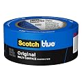 ScotchBlue Original Painter's Tape, 1.88 In. x 60 Yd, 1 Roll, Blue, Protects Surfaces and Removes Easily, For Indoor and Outdoor Use
