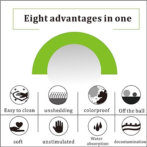 Car Wash Mitt, Chenille Car Washing Glove, Microfiber Mitt Scratch Free, Double-Sided Thickened Gloves (Orange/Green,4P)