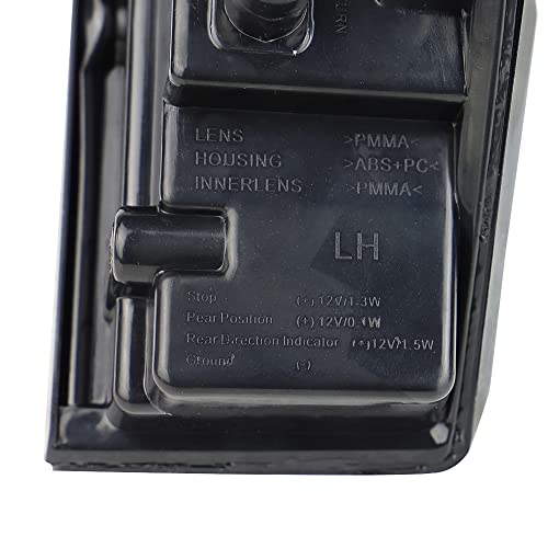 2 Peças Utv Montagem Da Luz Traseira De Travagem 12V Lâmpada De Travagem Traseira 2413766 Para Polar