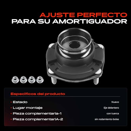 Cojinete de domo Frankberg delantero para Grand Cherokee III y Commander 4