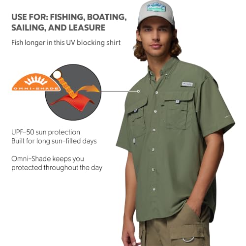 Image of Columbia Men's PFG Bahama II Short Sleeve Fishing Shirt