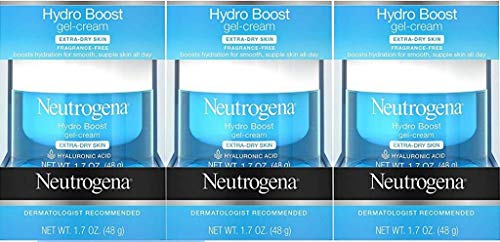Neutrogena Hydro Boost Gel-Cream, Extra Dry Skin 1.7 oz (Pack of 3)