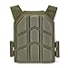 BShasrlim 2PCS EVA Airsoft Plates Breathable Foam Plate Carrier Pads,Vest Inner Plate Liner Foam for Airsoft Tactical Gear Vest Inner Liner (Green)