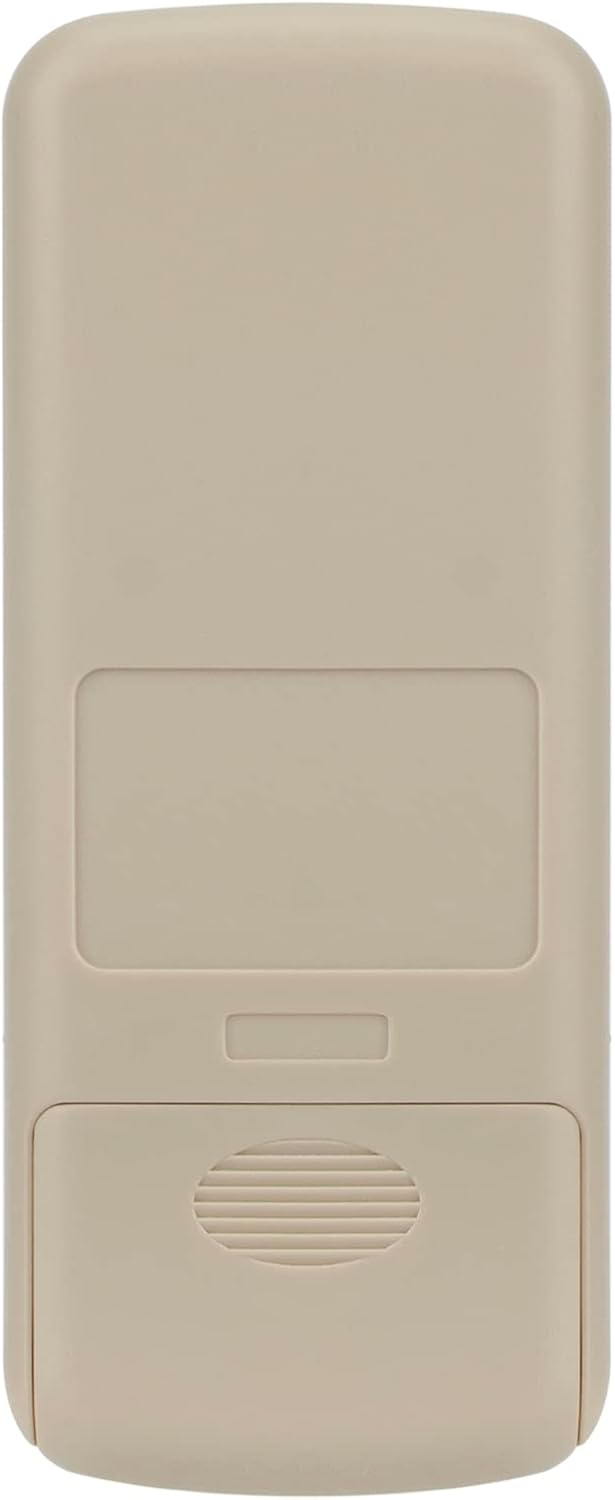 Back view of the ECONTROLLY replacement remote control showing the battery compartment